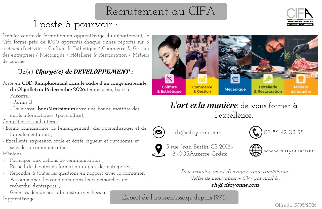 Un(e) Chargé(e) de Développement